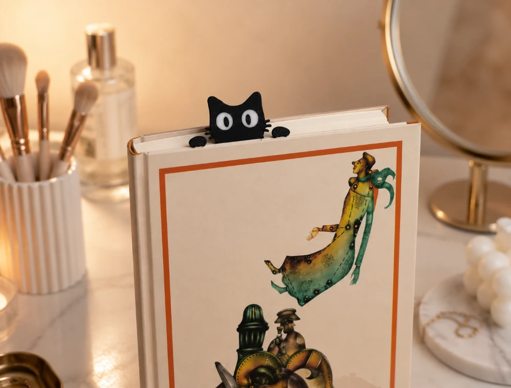 Kedili Kitap Ayracı