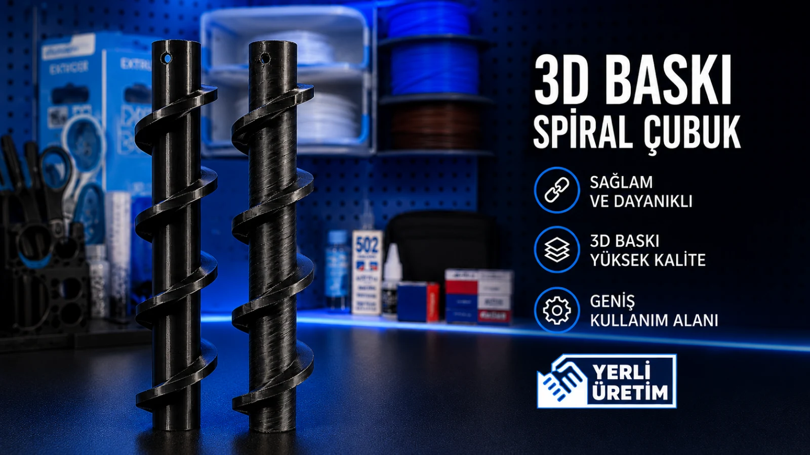 Çikolata Şelalesi Spiral Aksamı